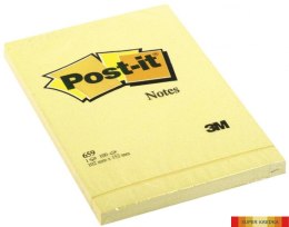 Bloczek samoprzylepny POST-IT_ (659), 152x102mm, 1x100 kart., żółty Post-It 3M