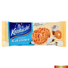 Ciastka BAHLSEN KRAKUSKI KOKOSOWE 168g Krakuski