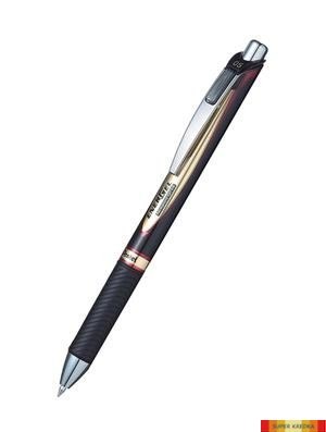 Cienkopis kulkowy 0,5mm ENERGEL DocumentPen czerwony BLP75-B PENTEL Pentel