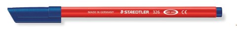 Flamaster 326-2 M czerwony STEADLER Staedtler