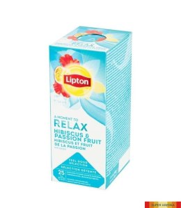 Herbata LIPTON CLASSIC HIBISKUS MARAKUJA 25kopert