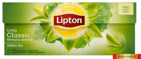 Herbata LIPTON GREEN CLASSIC 25 torebek Lipton