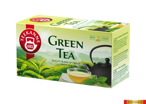 Herbata TEEKANNE GREEN TEA 20t zielona Teekanne