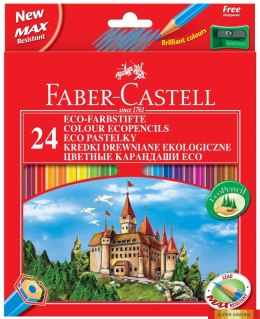 Kredki ZAMEK 24kol. FC111224/120124 op.kartonowe Faber-Castell