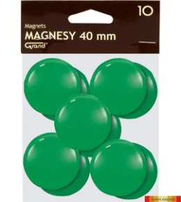 Magnesy 40mm GRAND zielone (10)^ 130-1703 Grand