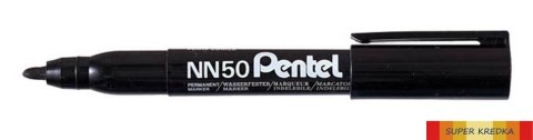 Marker permanentny NN50 czarny okrągła końcówka PENTEL Pentel