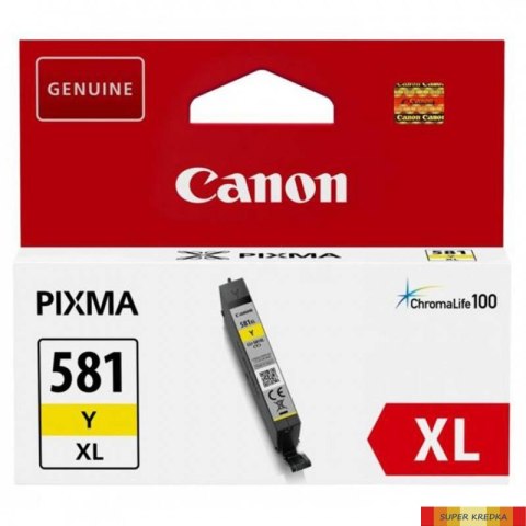 Tusz CANON (CLI-581Y XL/2051C001) żółty 8,3ml Canon