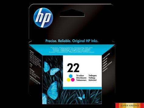 Tusz HP 22 (C9352AE) kolor 165str 3920/3940/1360/2360/4315/4355 Hewlett-Packard