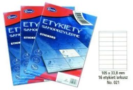 Etykiety samoprzylepne No. 021 105x33,8 mm GRAND 150-1048 Grand