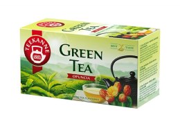 Herbata TEEKANNE GREEN TEA OPUNCJA 20t zielona Teekanne