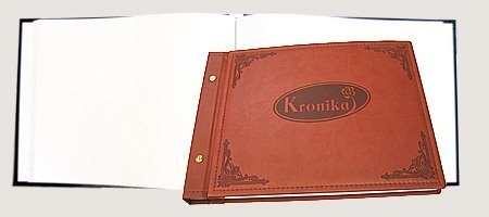 Kronika 345x255 poziomaTS bordo skóropodobna 319-069 WARTA Warta