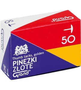 Pinezka złota G50 (10) GRAND 110-1377 Grand