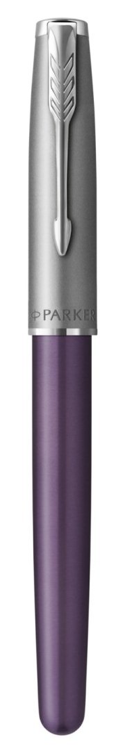 Pióro wieczne (F) SAND BLASTED METAL VIOLET PARKER 2169366, giftbox Parker