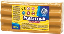 Plastelina Astra 500g pomarańczowa, 303117005 Astra