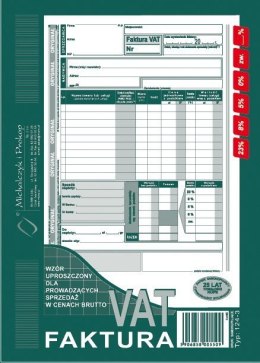 124-3E Faktura VAT brutto A5piN! (pion-upr.)MICHALCZYK I PROKOP Michalczyk i Prokop