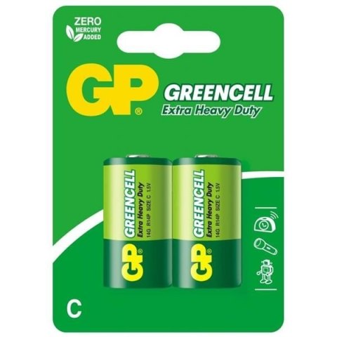 Bateria GREENCELL R14 14G-U2 1,5V cynkowo-chlorkowe GP GP Batteries