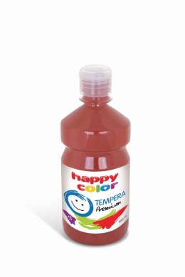 Farba tempera Premium 500ml, ciemnobrązowy, Happy Color HA 3310 0500-75 Happy Color