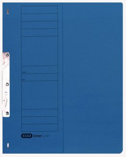 Skoroszyt kartonowy ELBA 1/2 A4, hakowy, niebieski, 100551890 Elba