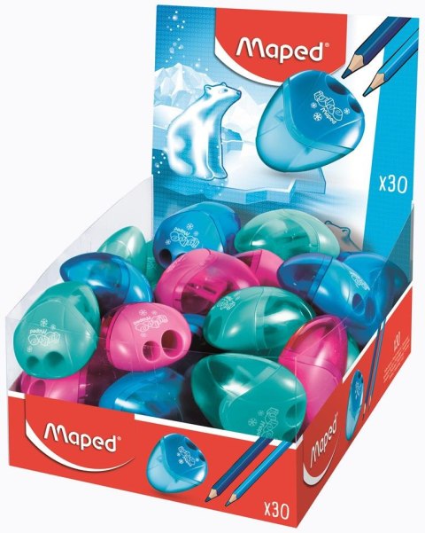 Temperówka plastikowa IGLOO 2 z dwoma otworami MAPED 534756 Maped