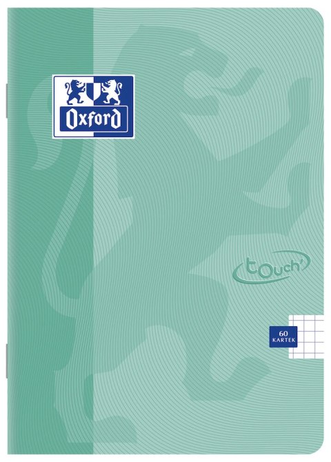 Brulion A5 96 kartek, TOUCH PASTEL linia z marginesem OXFORD 400123216 Oxford