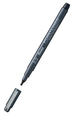 Cienkopis kalibrowany POINTLINER czarny 3 mm S20P-C30A Pentel