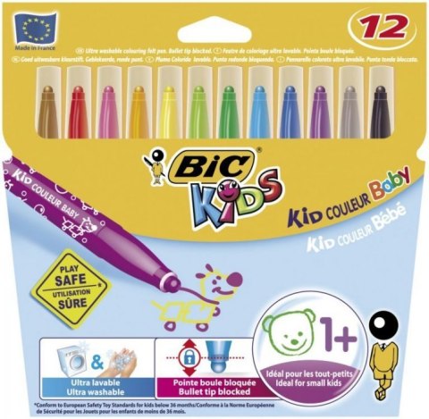 Flamastry BIC Kids Kid Couleur Baby , 9020801 Bic