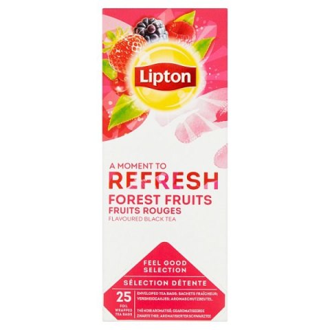 Herbata LIPTON FOREST FRUTIS 25k.fol czarna Lipton