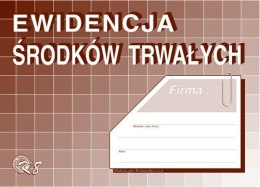 K-08 Ewidencja środków trwałych A5 MICHALCZYK&PROKOP Michalczyk i Prokop