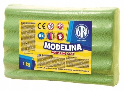 Modelina Astra 1 kg zielona jasna, 304111005 Astra