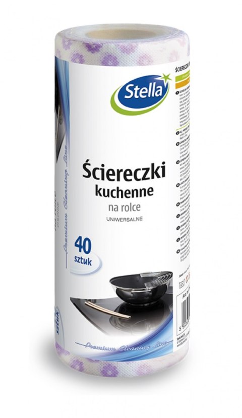 Ściereczki uniwersalne na rolce 40szt. PS-2954 STELLA Stella