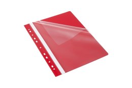 Skoroszyt z perforacją EVO, A4 czerwony BANTEX BUDGET 400076707 Bantex Budget