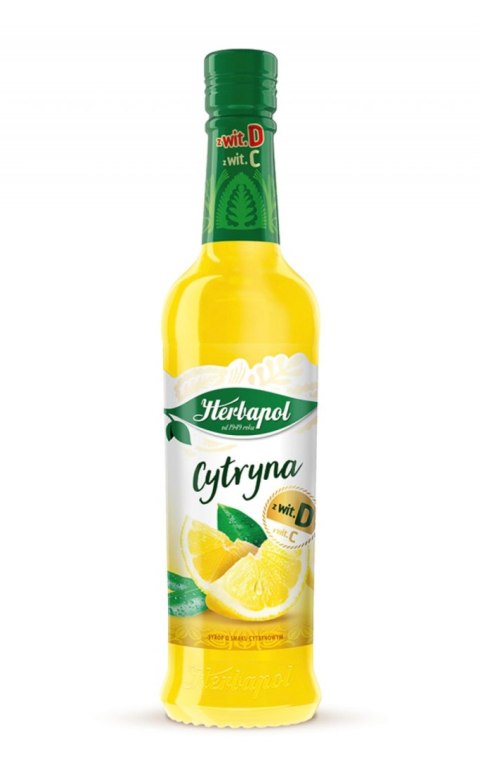 Syrop HERBAPOL Owocowa Spiżarnia cytryna 420ml Herbapol