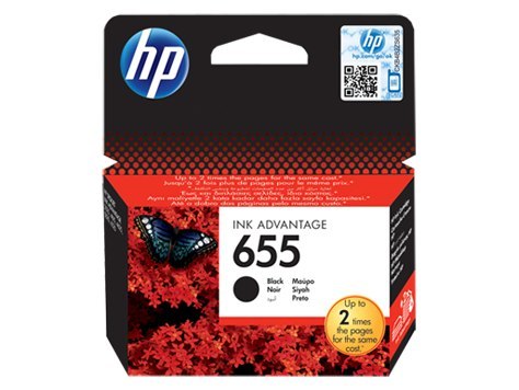 Tusz HP 655 (CZ109AE) czarny 550str 3520/3525/4615/4625/5525/6525 Hewlett-Packard