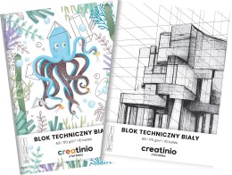 BLOK TECHNICZNY TOP 2000 CREATINIO A3 10K 170G BIAŁY 400176668 Top 2000