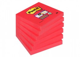 Bloczki 3M POST-IT 76x76mm różowe Super Sticky 6x90kartek 70005198125 Post-It 3M