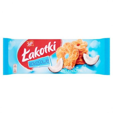 Ciastka SAN ŁAKOTKI KOKOSOWE 168g LU