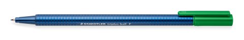 Długopis triplus ball, F, zielony, Staedtler S 437 F-5 Staedtler