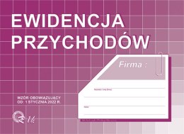 Ewidencja przychodów A5 R01-H MICHALCZYK I PROKOP album/offset (od 1 styczeń 2022) Michalczyk i Prokop