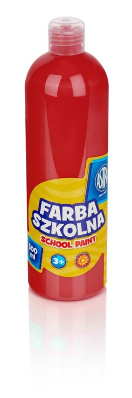 Farba szkolna Astra 500 ml - czerwona, 83410921 Astra