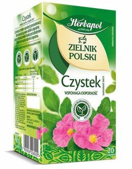 Herbata HERBAPOL ZIELNIK POLSKI czystek (20 torebek) Herbapol