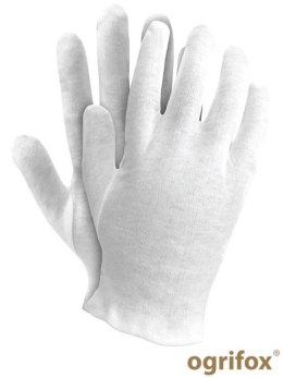 Rękawiczki białe cienkie bawełniane rozmiar 9 OGRIFOX OX-UNDER W 9 norma EN420 Reis