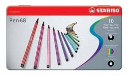 STABILO PEN68 metalowe etui 10 szt 6810-6 Stabilo