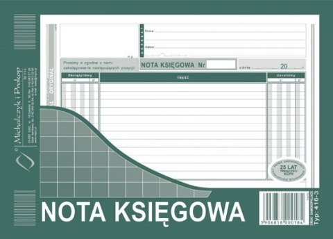 416-3 Nota Księgowa A5 MICHALCZYK i PROKOP Michalczyk i Prokop