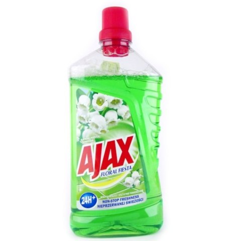 AJAX płyn do mycia Floral Fiesta konwalie 1l zielony 472939 Ajax