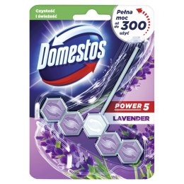 DOMESTOS Zawieszka do toalety KOSTKA POWER5 LAVENDER 9x55g 879104 Domestos