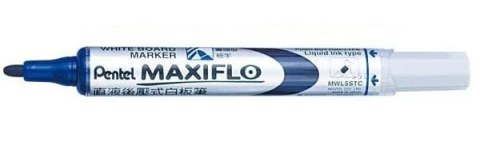 Marker suchościeralny niebieski MWL5SC PENTEL MAXIFLO(z tłoczkiem) Pentel