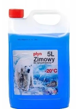 Płyn do spryskiwaczy 5L zimowy do -20C Noname