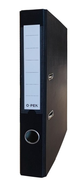 Segregator A4 75mm czarny CLICK&GO (oprawa+mechanizm, zestaw do samodzielnego złożenia) OPEN Open