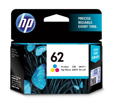 Tusz HP 62 (C2P06AE) kolor 165str Hewlett-Packard