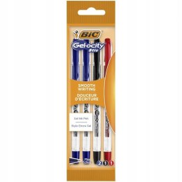 Długopis żelowy BIC Gel-ocity Stic 0.5mm czerwony, 951764 Bic